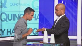 Illusionist Fernando Velasco has a few tricks for Q