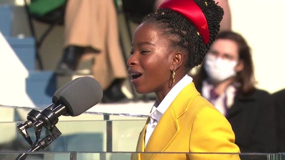 Amanda Gorman makes history as youngest known inaugural poet