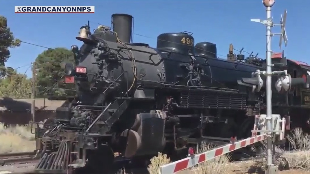 Steam Saturdays: Restored vintage locomotives take passengers to the Grand Canyon