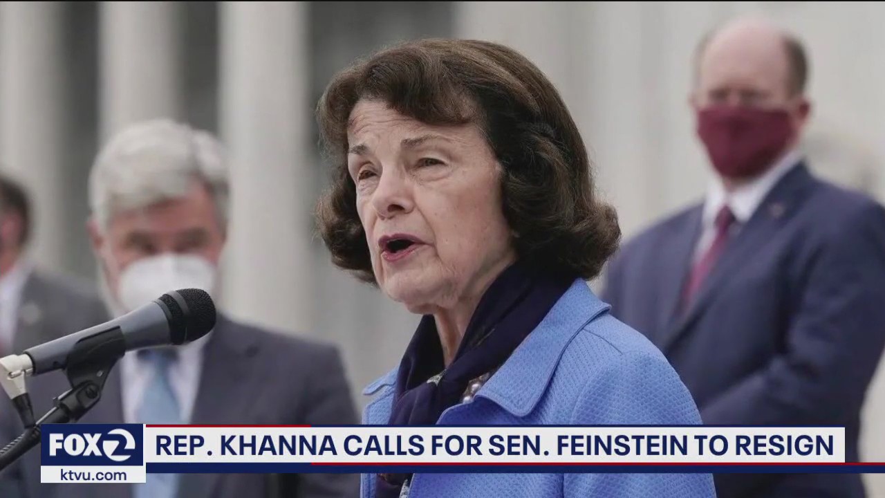 A Bay Area Congressman is calling for Sen. Dianne Feinstein's resignation