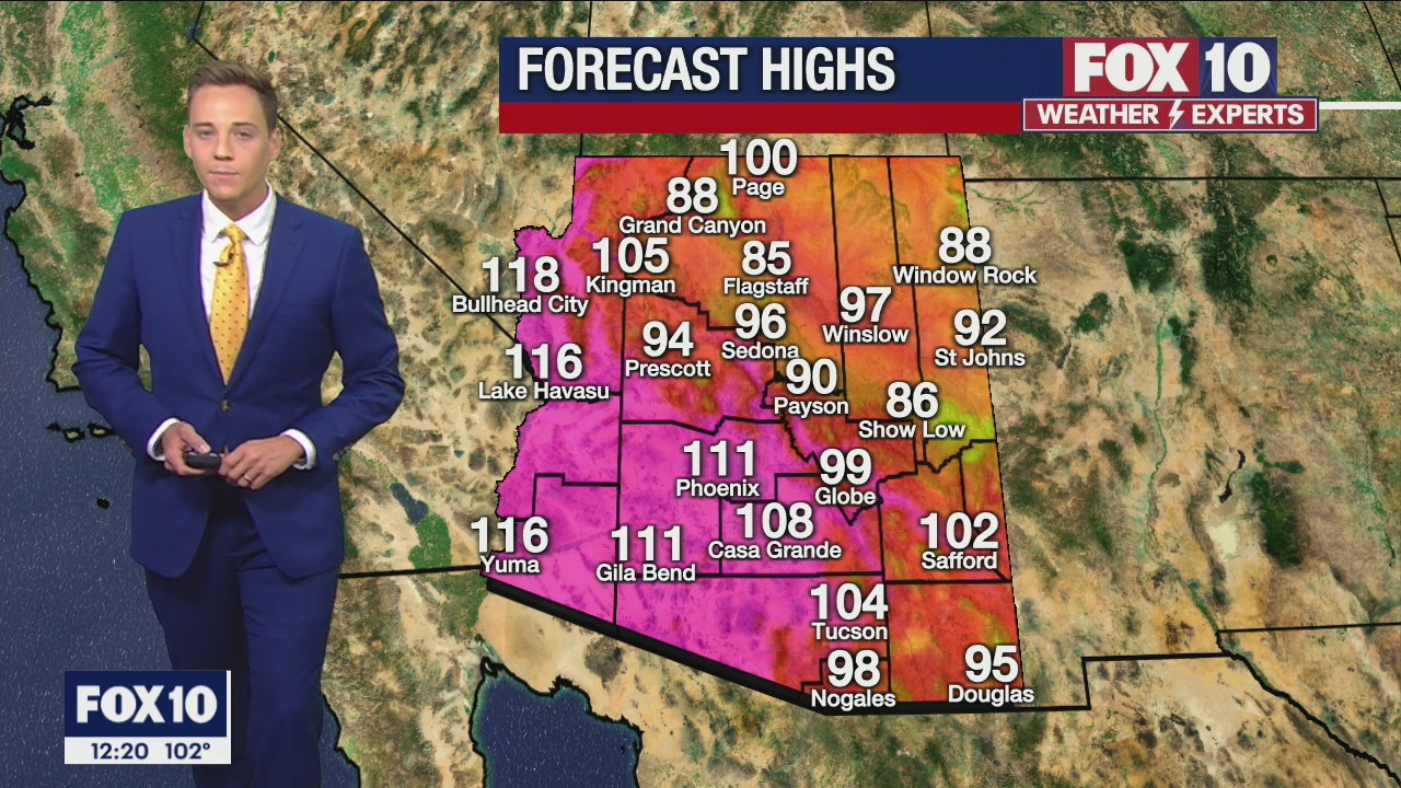 Noon Weather Forecast - 8/3/21