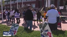 Antioch residents call for an audit of the police department as the ongoing racist text messaging scandal continues