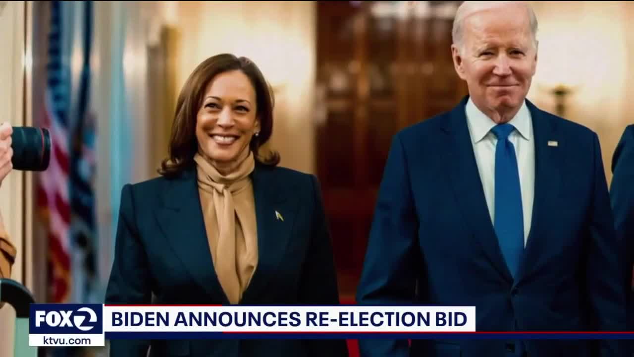 Biden announces he'll seek re-election