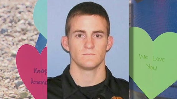 Glendale fire hydrant dedication ceremony honors fallen officer Brad Jones