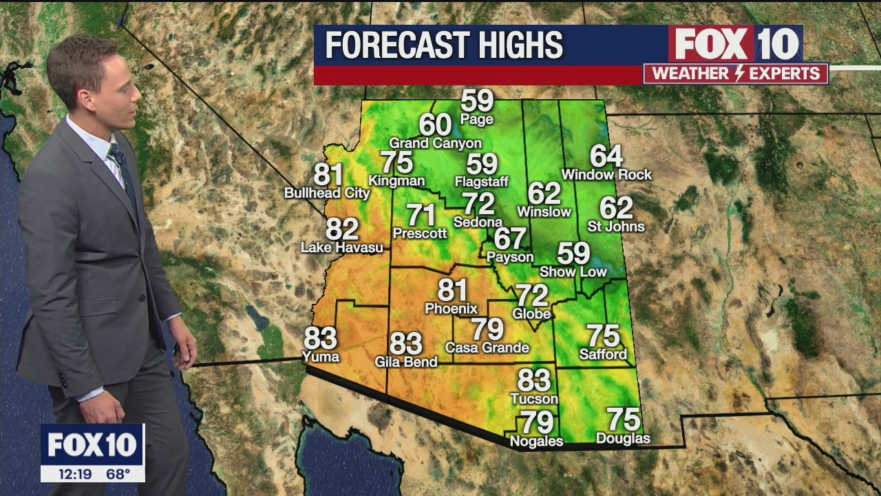 Noon Weather Forecast - 11/30/21