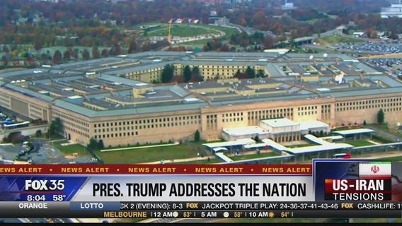 Trump says Iran appears to be 'standing down' after strike