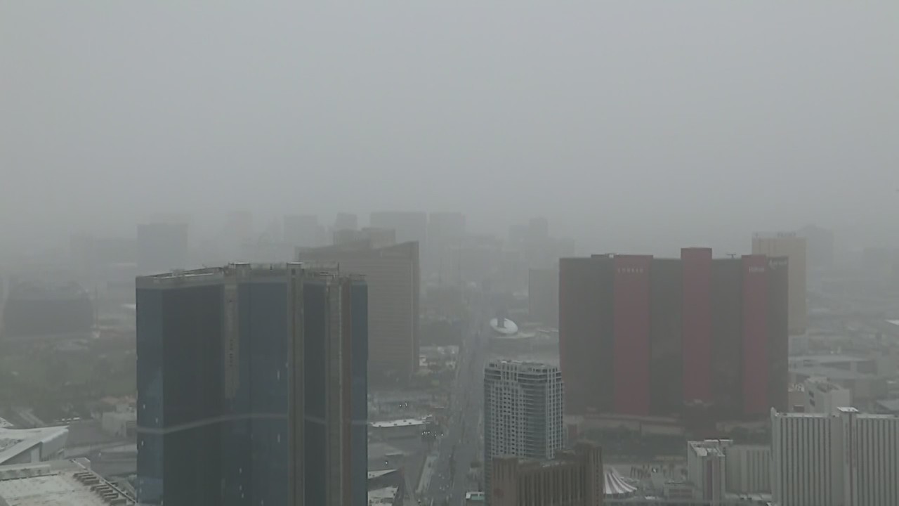 Las Vegas dust storm