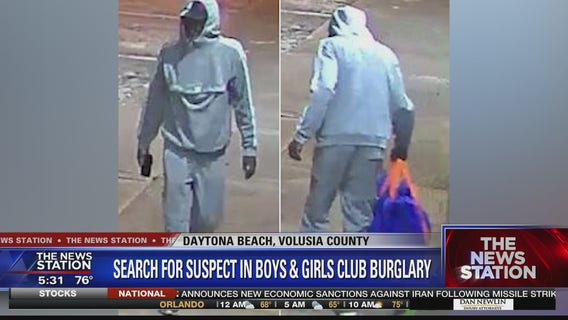 Search for suspects in Boys & Girls Club burglary