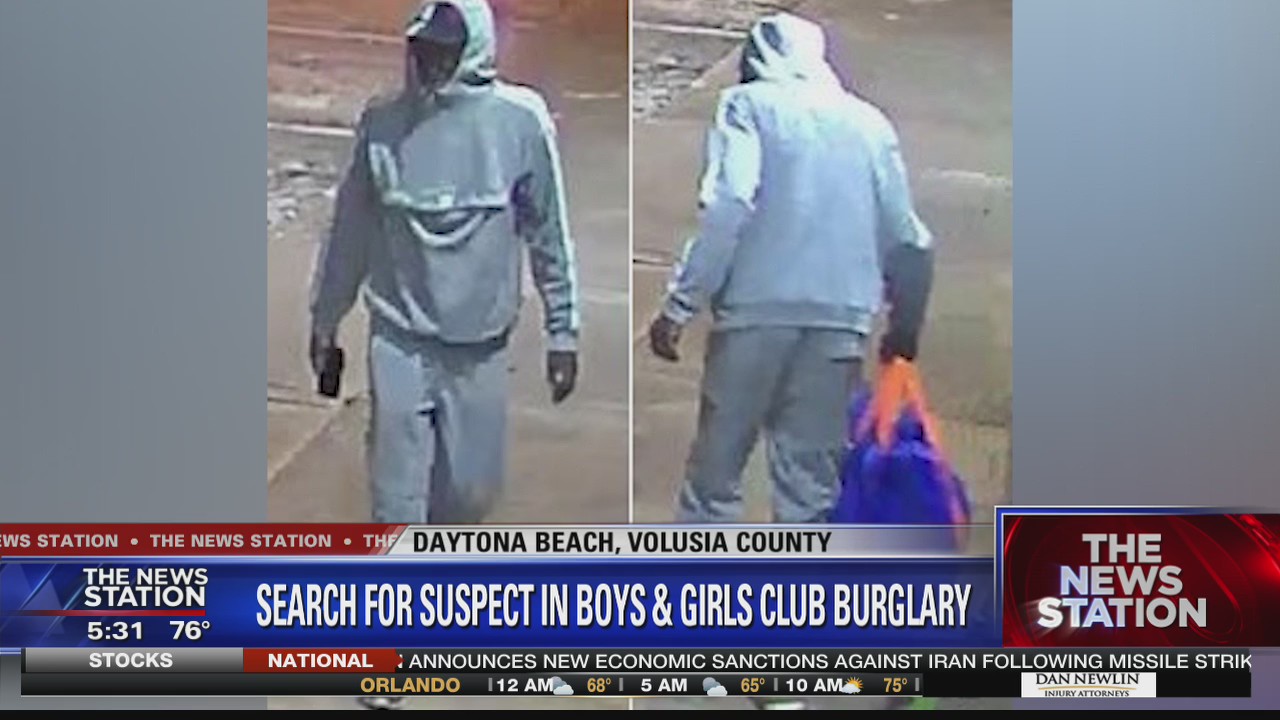 Search for suspects in Boys & Girls Club burglary