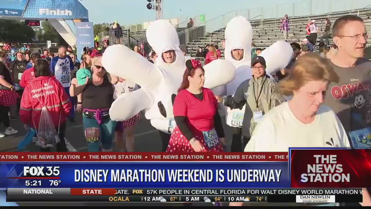 Walt Disney World Marathon Weekend underway