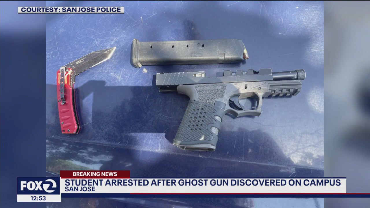 San Jose student arrested with alleged loaded gun on campus