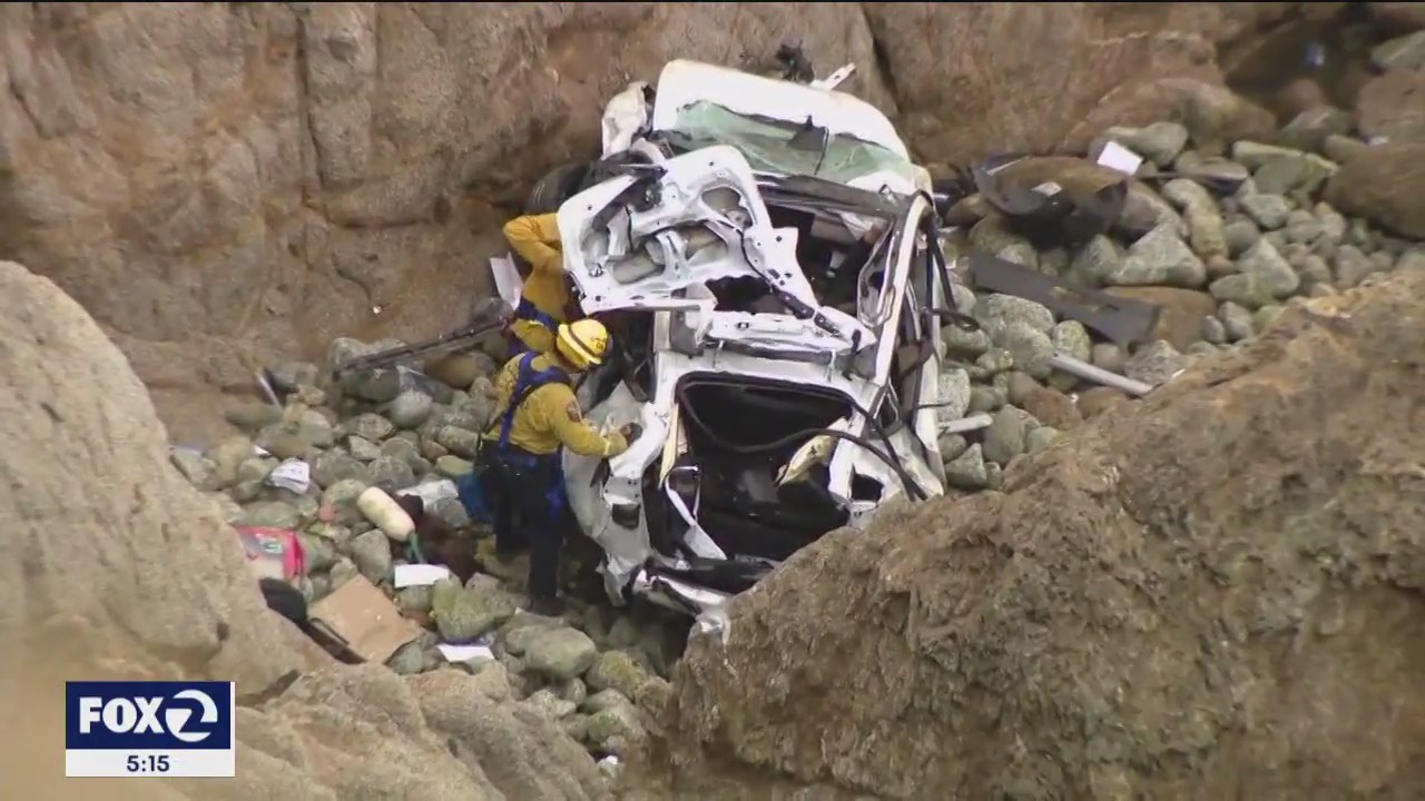Doctor accused of trying to kill family blames tires for Devil's Slide crash