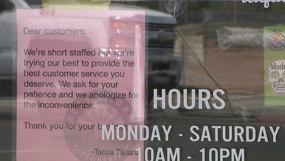 Staffing shortage remains an issue and the 'Qwick' app is working to solve it