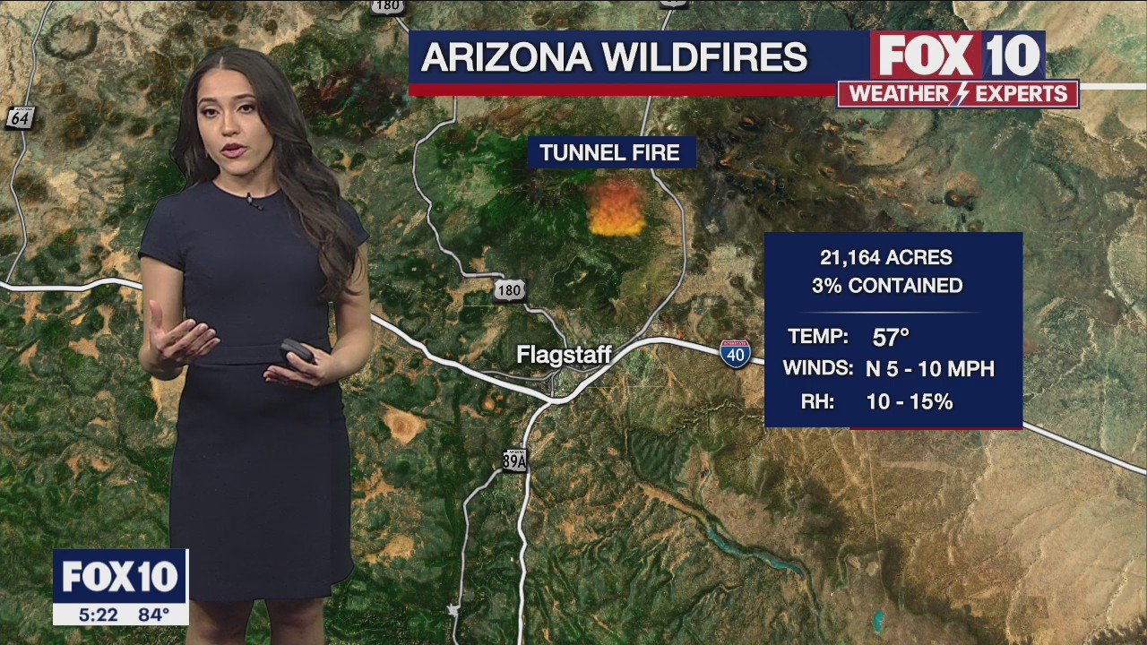 5 p.m. Weather Forecast - 4/24/22