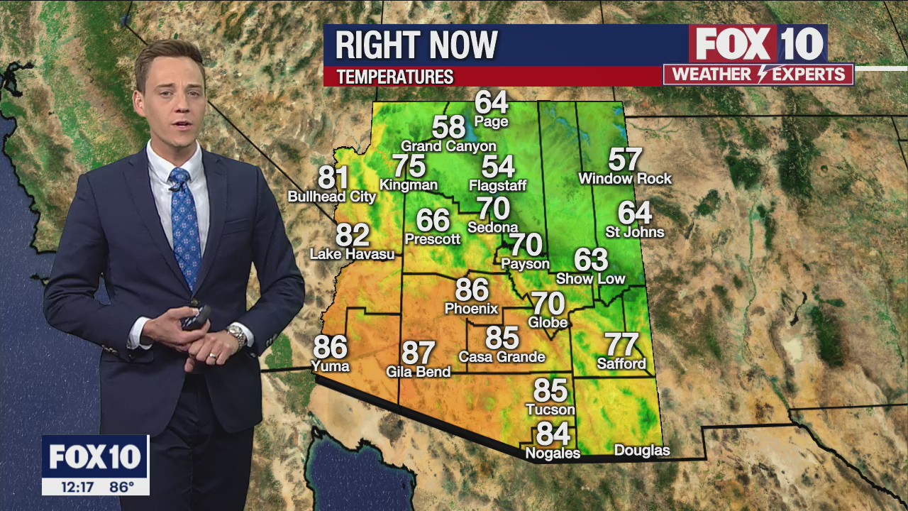 Noon Weather Forecast - 4/25/2022