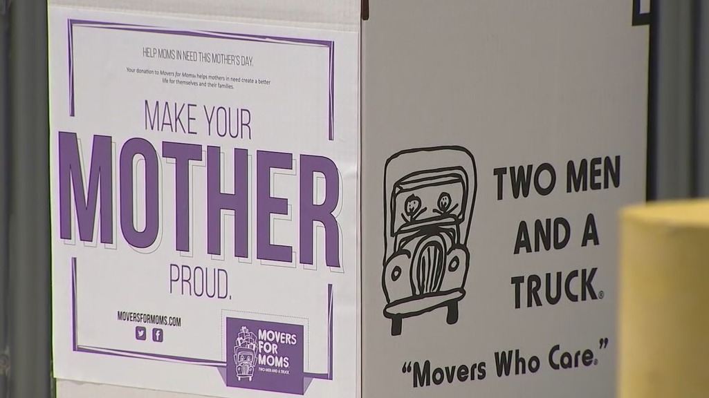 Two Men and a Truck moving company emphasizes giving back to those in need around Mother's day