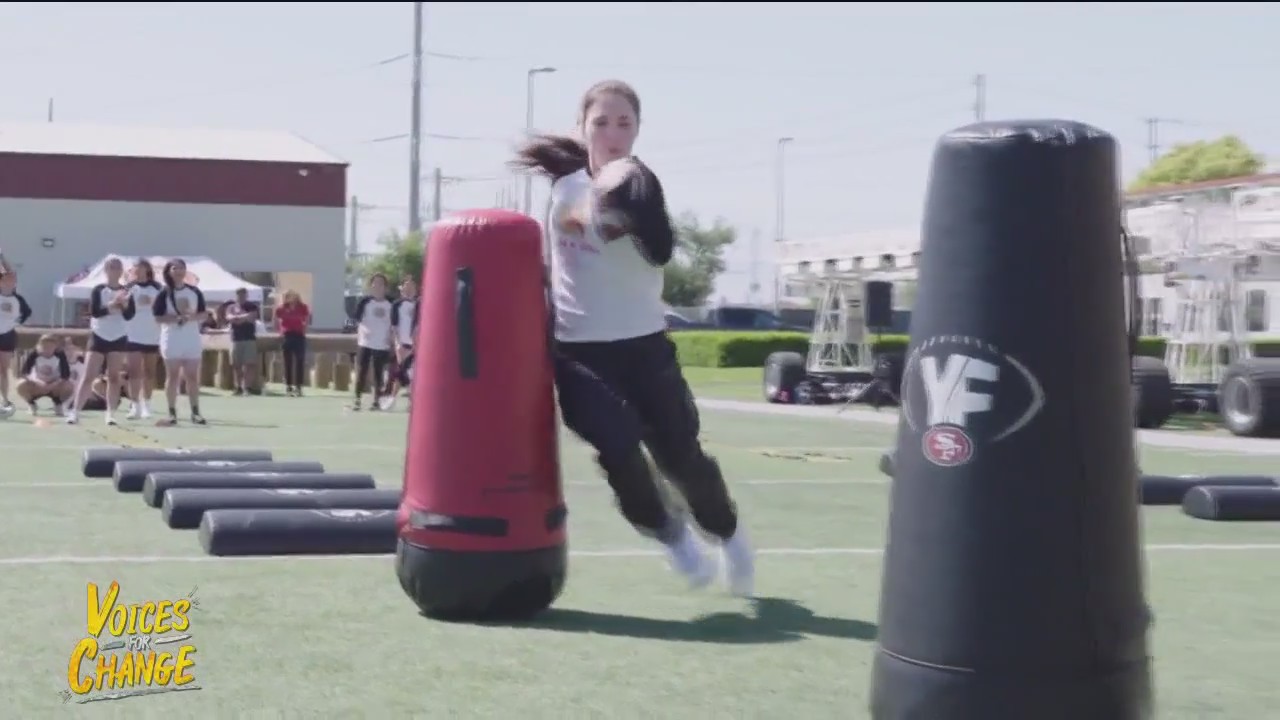 Voices for Change: 49ers encourage high school girls to THINK GOLD