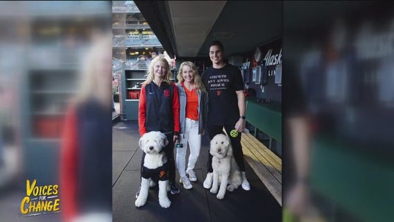 Voices for Change: Giants' Drew Robinson shares his story to help others