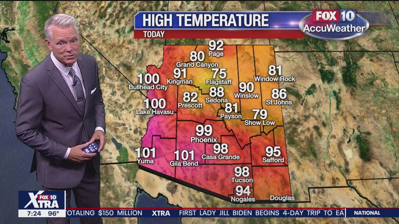 7PM Weather Forecast - 5/6/2022