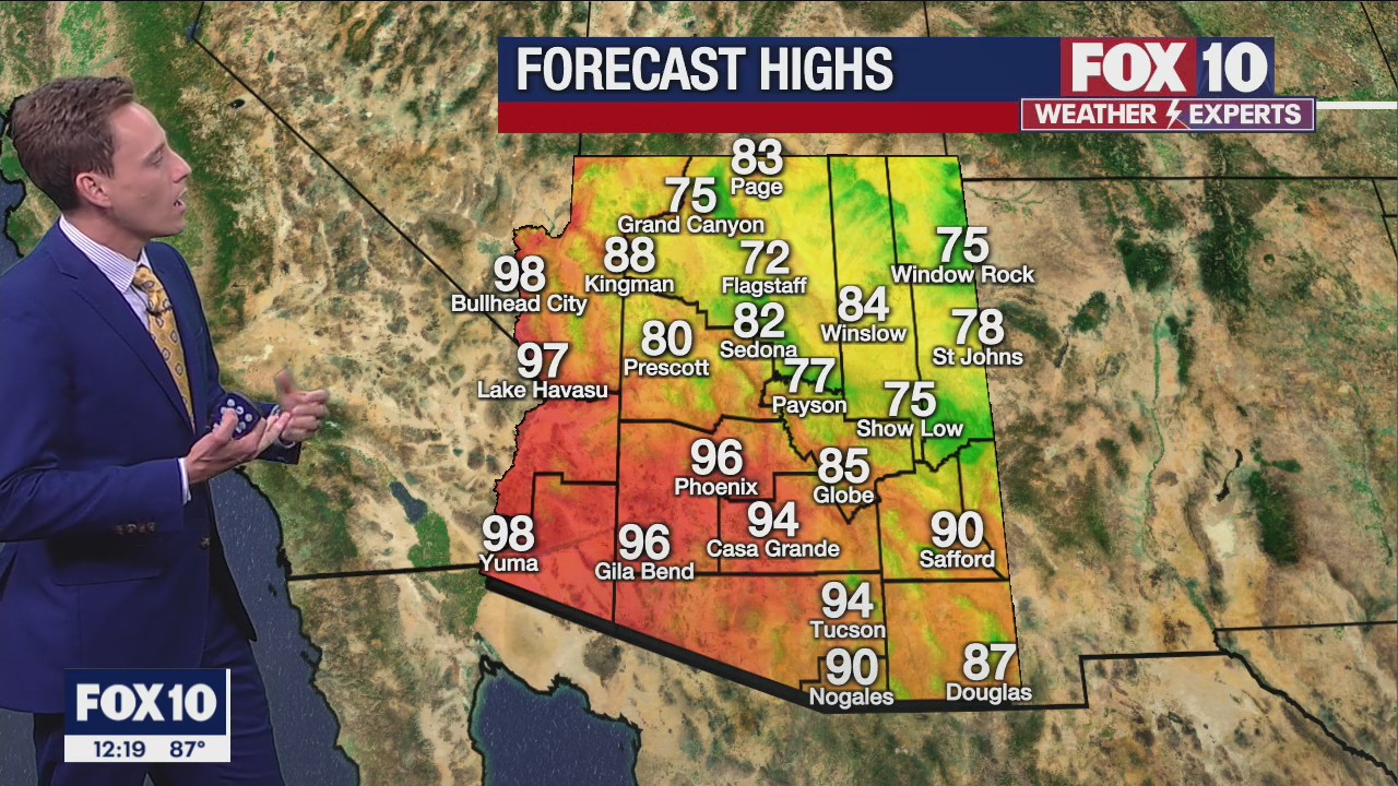 Noon Weather Forecast - 5/5/22