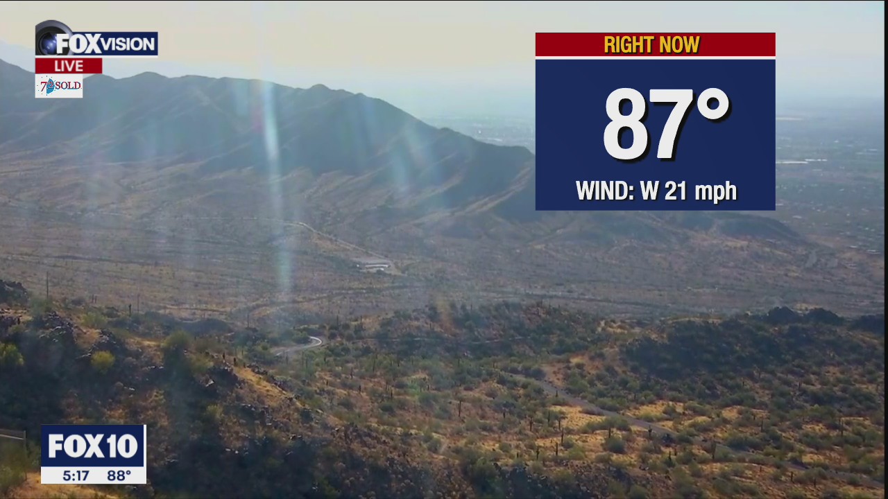 5 p.m. Weather Forecast - 5/9/22