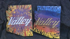 Phoenix area artist using art to show her Suns team spirit