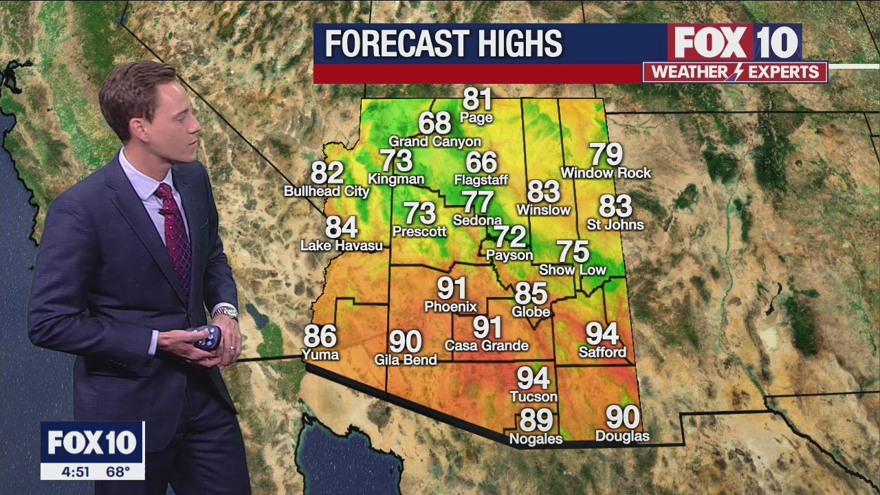 Morning Weather Forecast - 5/10/22