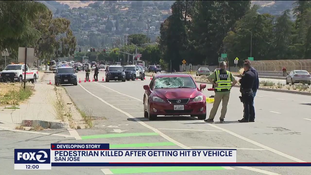 Man fatally hit by car in San Jose | KTVU FOX 2