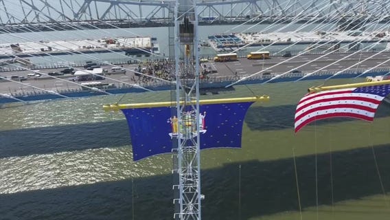 DRONE VIDEO: Gov. Mario M. Cuomo Bridge