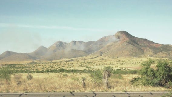 Elgin Bridge Fire burns 4K acres southeast of Tucson