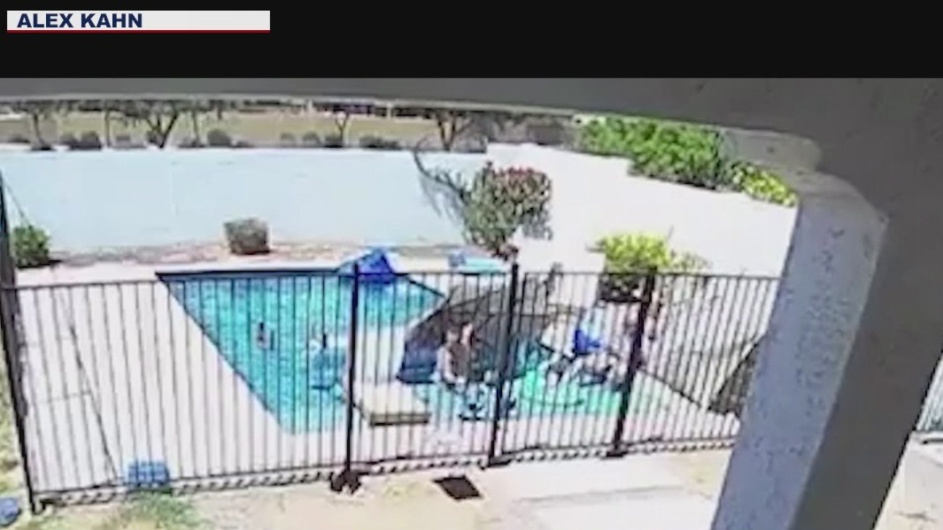 Family day at the pool turns scary for a Chandler family