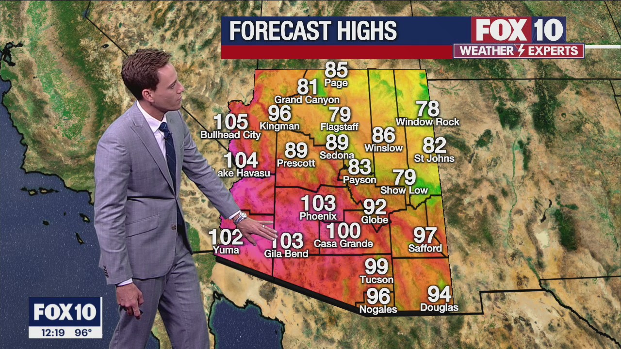 Noon Weather Forecast - 5/25/22