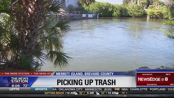 Trash a problem at Merritt Island National Wildlife Refuge