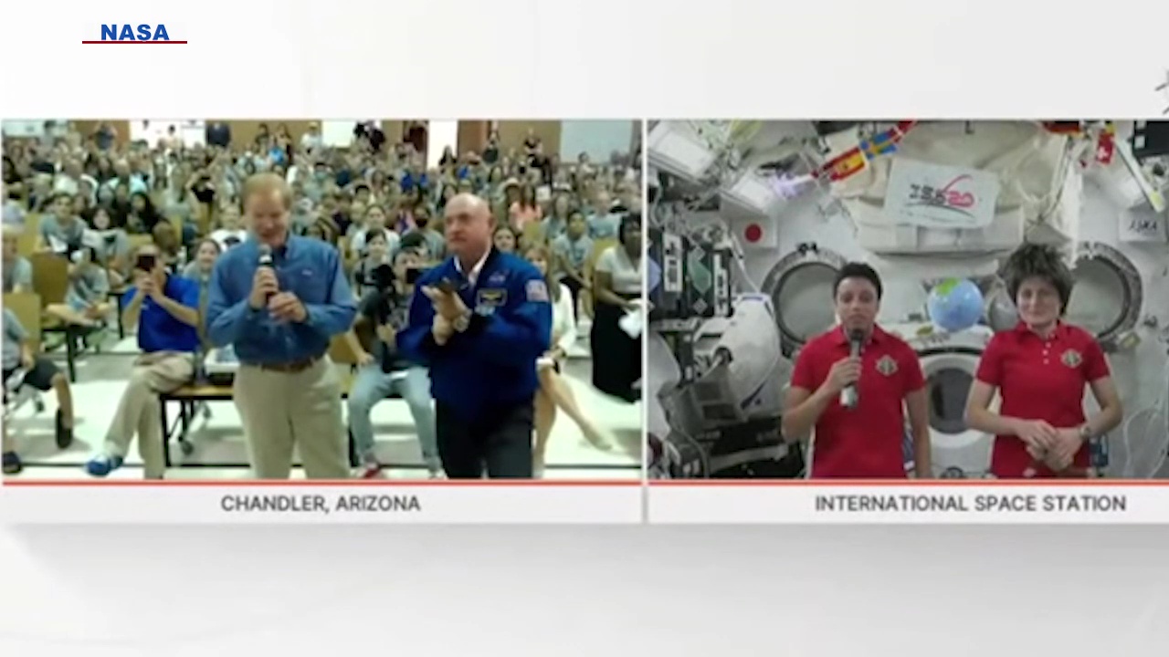Students in Chandler call astronauts on the International Space Station