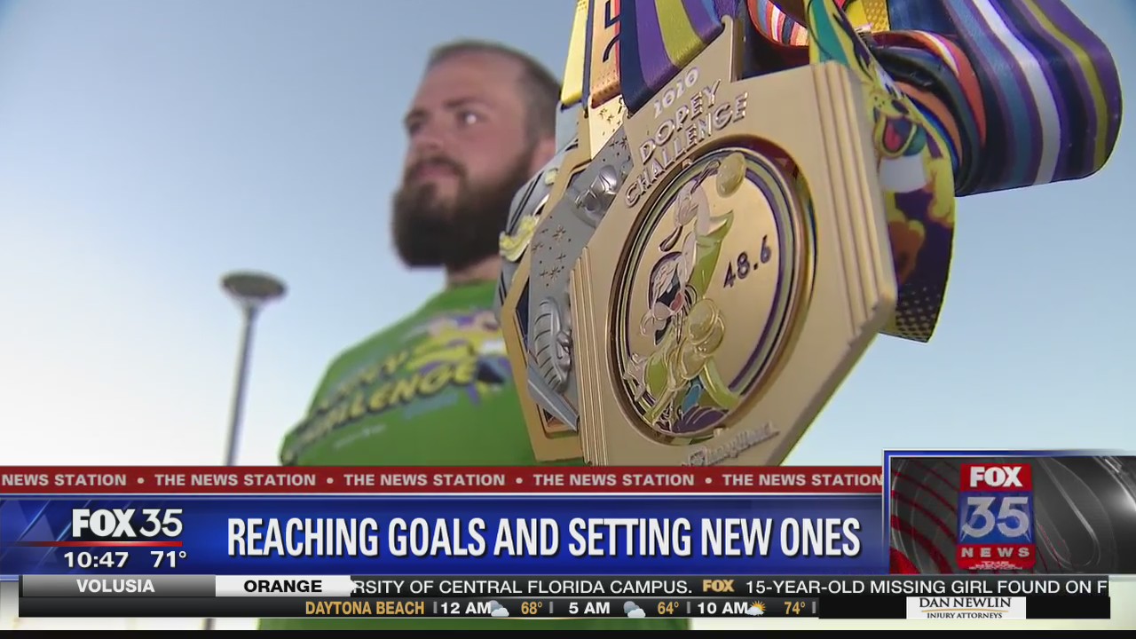 Man completes challenge to go from morbid to marathon