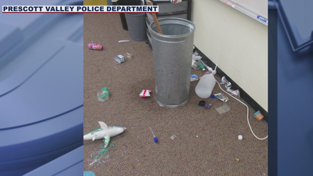 Suspect sought who vandalized Prescott Valley elementary school: Silent Witness