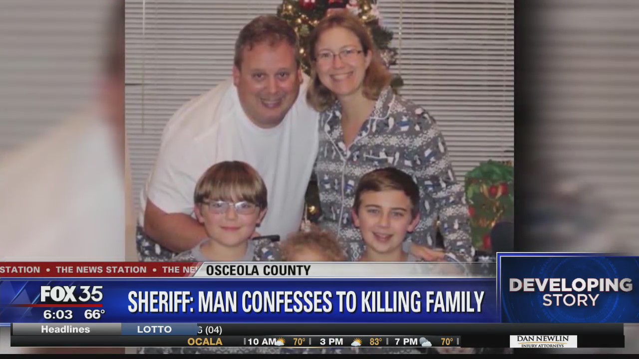 Man accused of killing wife, children, dog in Celebration to go before a judge