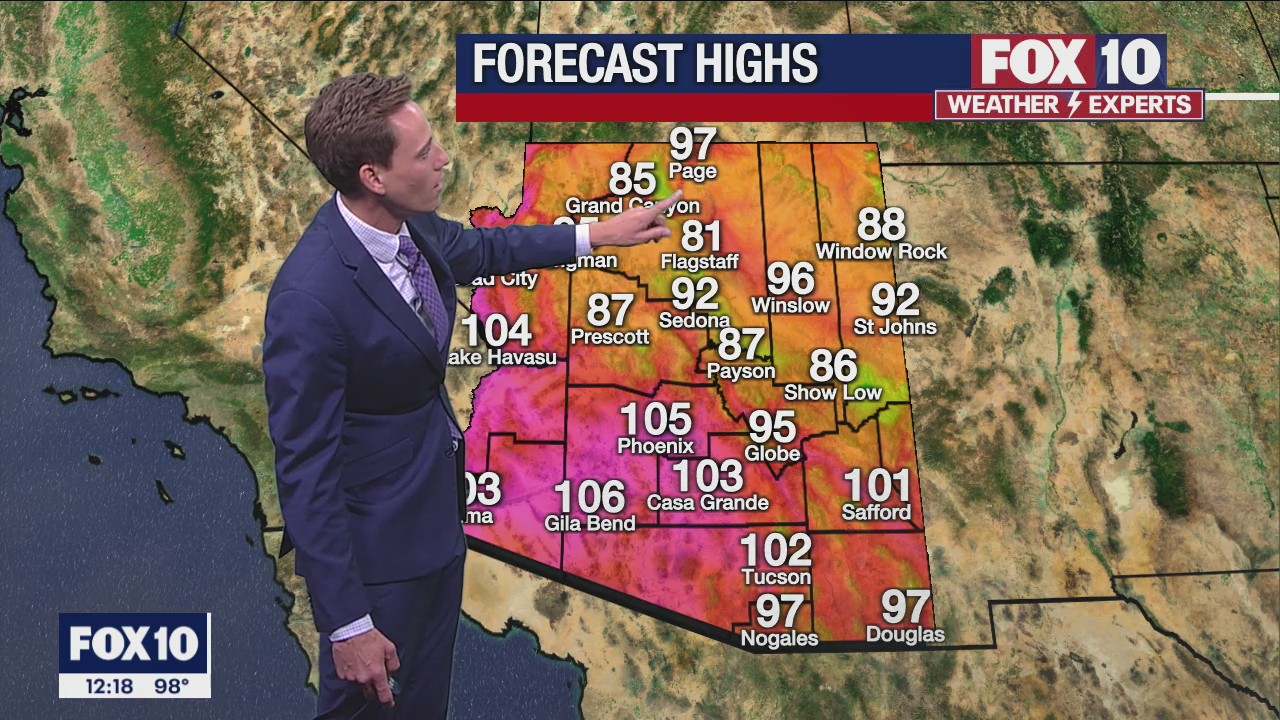Noon Weather Forecast - 6/6/22