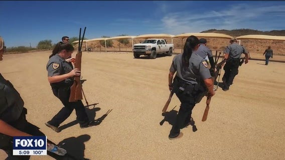 More female than male recruits in this year's Arizona Game and Fish graduating class