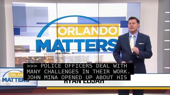 Sheriff John Mina raises awareness about mental health of deputies, PTSD