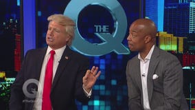 President Donald Trump or Comedian John Di Domenico was on The Q!