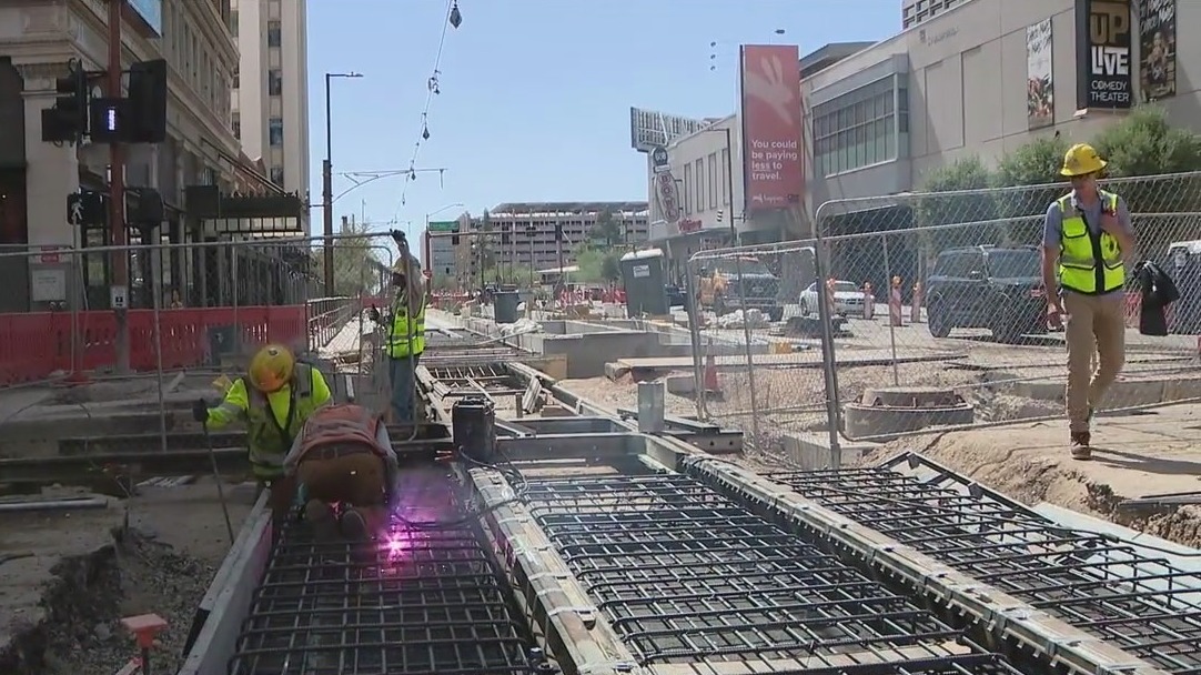 Downtown business owner said light rail construction is impacting him