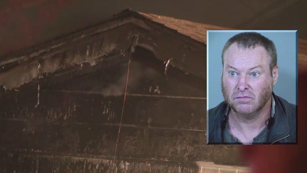 Man accused of arson after double house fire in Phoenix | FOX 10 Phoenix