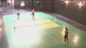 New pickleball courts open at the Palace of Fine Arts