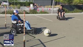 Earthquakes showcase power wheelchair soccer at PayPal Park