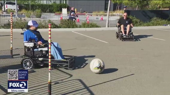 Earthquakes showcase power wheelchair soccer at PayPal Park