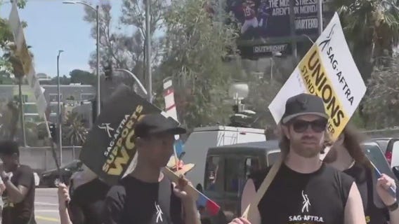 Hollywood actors join writers on strike