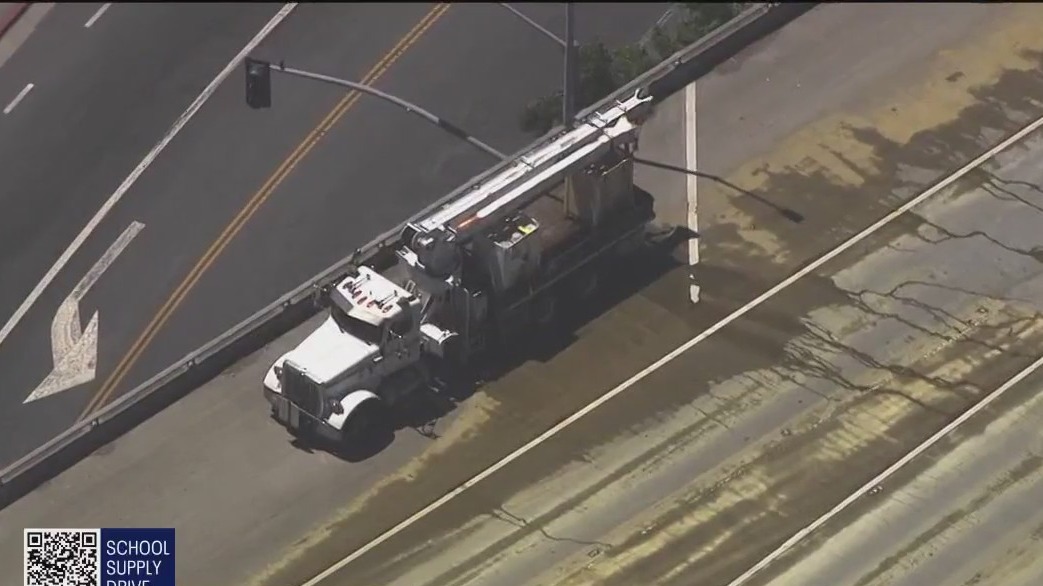 Hazmat spill on Hwy 92 in San Mateo shutdowns streets | KTVU FOX 2