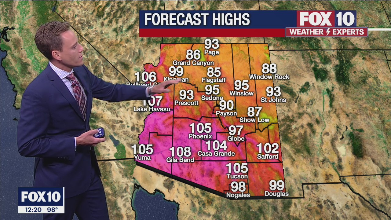 Noon Weather Forecast - 6/15/22