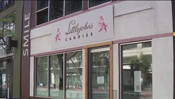 Littlejohn's Candies closing Market Street location in San Francisco
